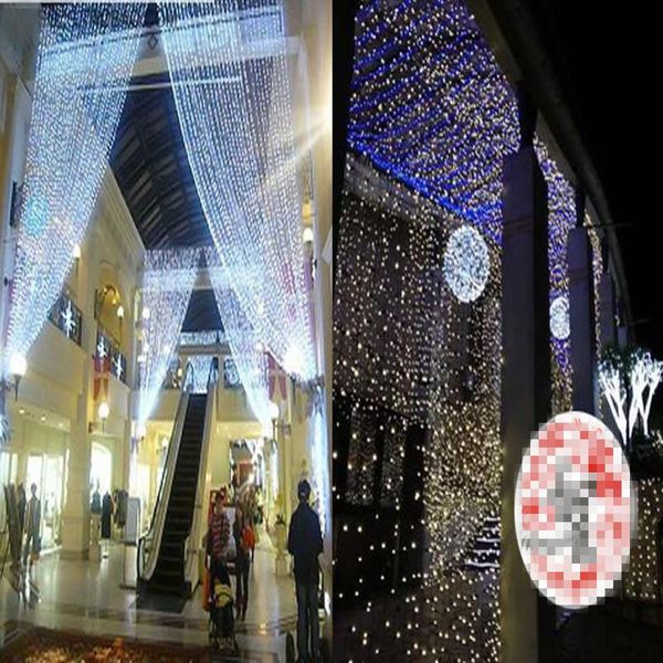 300 led curtain icicle fairy string lights ice bar lamps christmas 110v/220v year garden xmas wedding party decor strips
300 led curtain icicle fairy string lights ice bar lamps christmas 110v/220v year garden xmas wedding party decor strips