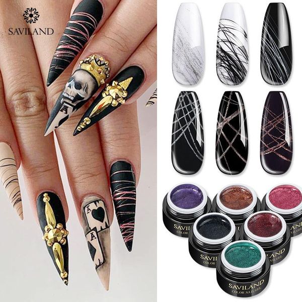 nail art kits saviland spider gel set nails wire drawing soak off painting polish accessories base coat design
nail art kits saviland spider gel set nails wire drawing soak off painting polish accessories base coat design