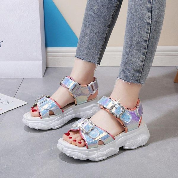 summer women sandals laser flat platform wedge beach flip flops ladies heel gladiator dress shoes, Black
summer women sandals laser flat platform wedge beach flip flops ladies heel gladiator dress shoes, Black