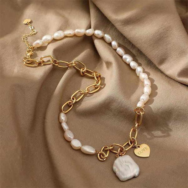 pendant necklaces geometric necklace with pearl and stainless steel chain for women fashion jewelry, Silver
pendant necklaces geometric necklace with pearl and stainless steel chain for women fashion jewelry, Silver