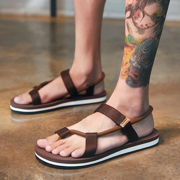 roman gladiator sandals for male summer beach shoes man flip flops slip on flats slippers slides sandalias hombre, Black
roman gladiator sandals for male summer beach shoes man flip flops slip on flats slippers slides sandalias hombre, Black