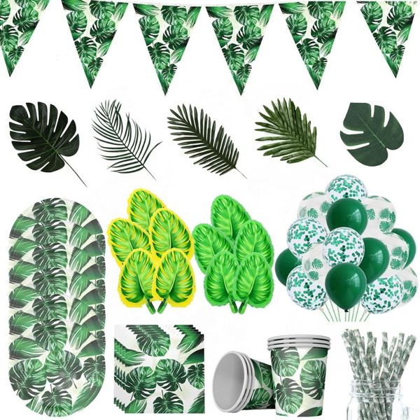 hawaii disposable tableware set palm leaf summer tropical luau party supplies wedding birthday hawaiian decorations decoration
hawaii disposable tableware set palm leaf summer tropical luau party supplies wedding birthday hawaiian decorations decoration