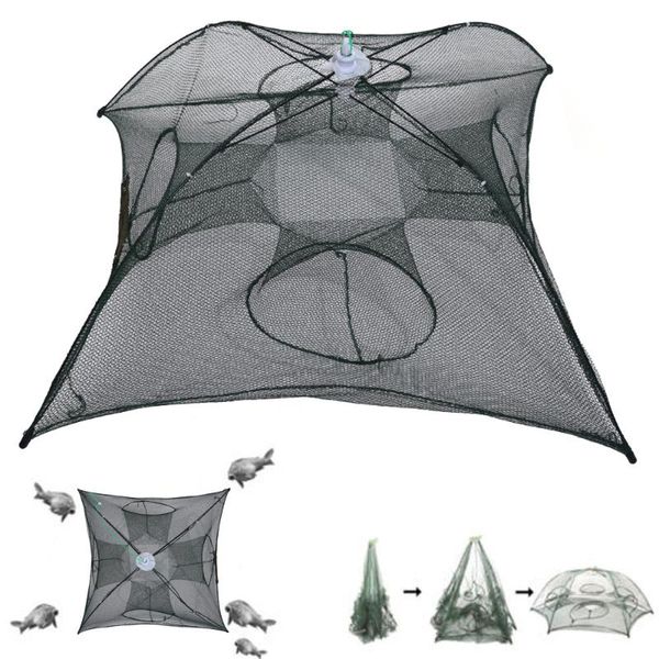 holes folded portable quadrilateral fishing net crayfish fish automatic trap shrimp carp catcher cages mesh nets crabtrap accessories
holes folded portable quadrilateral fishing net crayfish fish automatic trap shrimp carp catcher cages mesh nets crabtrap accessories