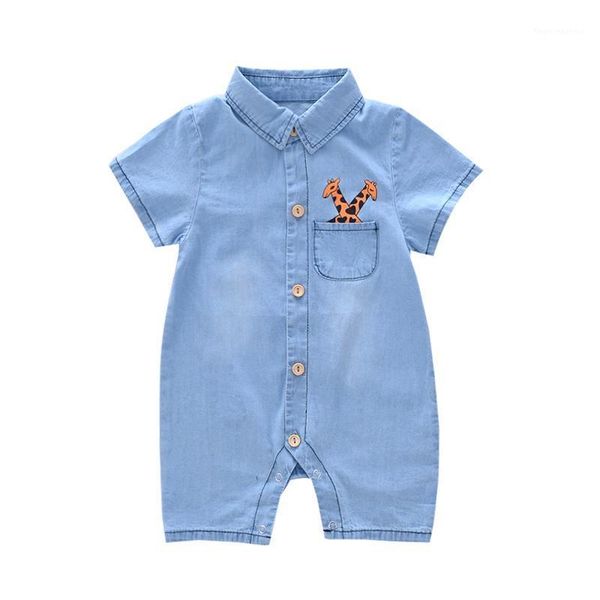 jumpsuits baby summer denim romper clothing born infant boy girl deer pattern printed clothes jumpsuit outfit short sleeve overall1, Blue
jumpsuits baby summer denim romper clothing born infant boy girl deer pattern printed clothes jumpsuit outfit short sleeve overall1, Blue