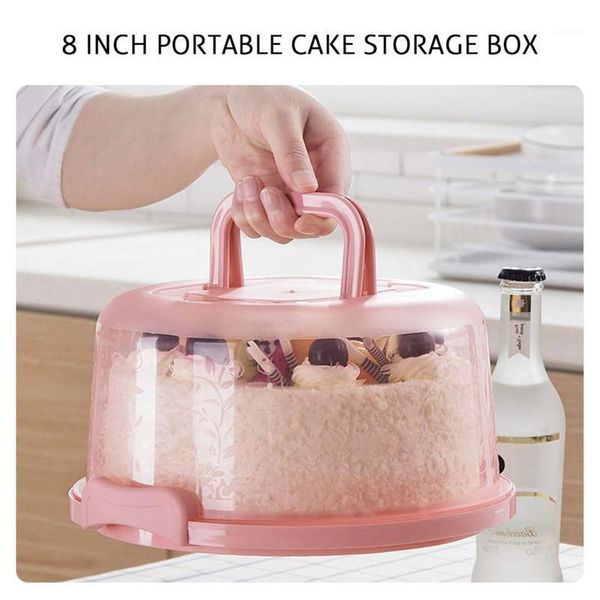 storage bottles & jars 8 inch portable cake box round birthday wedding kitchen baking container holder cupcake dessert fruit
storage bottles & jars 8 inch portable cake box round birthday wedding kitchen baking container holder cupcake dessert fruit