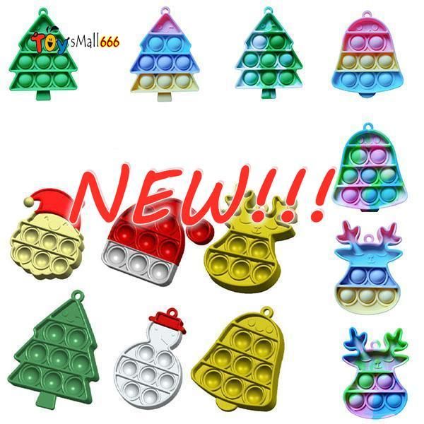 christmas tree deer santa rainbow push bubble silicone decompression dimple sensory toy gifts for children
christmas tree deer santa rainbow push bubble silicone decompression dimple sensory toy gifts for children