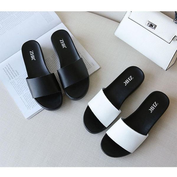 slippers shoes woman designer beach outdoor women's fashion flat sandals casual flip-flops, Black
slippers shoes woman designer beach outdoor women's fashion flat sandals casual flip-flops, Black