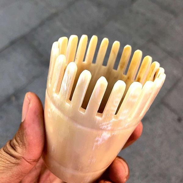 hair brushes natural horn comfortable shower body washing massage brush combs random, Silver
hair brushes natural horn comfortable shower body washing massage brush combs random, Silver