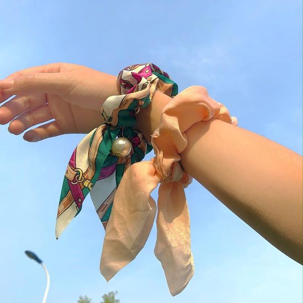 hair accessories 2pcs/set women chiffon bowknot elastic bands girls pearl scrunchies headband ties ponytail holder
hair accessories 2pcs/set women chiffon bowknot elastic bands girls pearl scrunchies headband ties ponytail holder