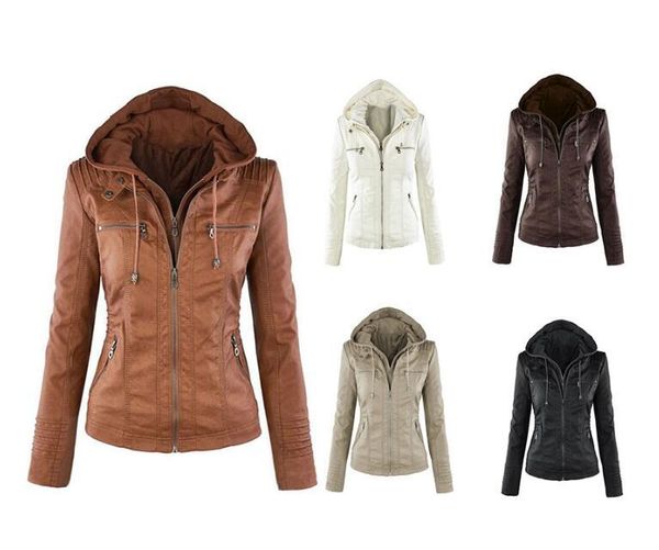 women's jackets european and american long-sleeved solid color zipper leather coat plus size jacket female autumn, Black;brown
women's jackets european and american long-sleeved solid color zipper leather coat plus size jacket female autumn, Black;brown