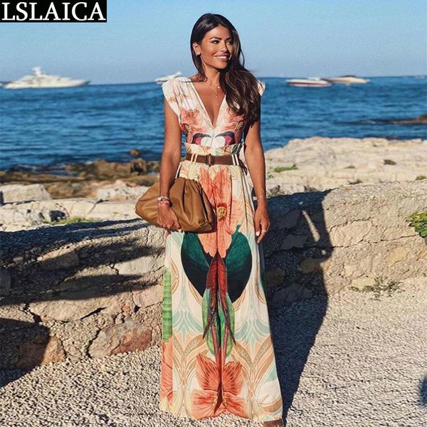 women loose jumpsuit floral print v-neck sleeveless high waist wide leg summer beach monos de verano 210520, Black;white
women loose jumpsuit floral print v-neck sleeveless high waist wide leg summer beach monos de verano 210520, Black;white