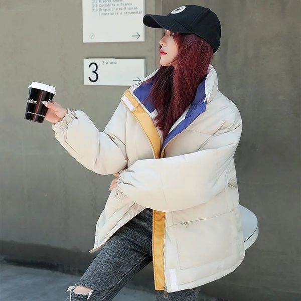 520down cotton jacket female 2021 new korean loose student ins bread thickened winter, Black
520down cotton jacket female 2021 new korean loose student ins bread thickened winter, Black
