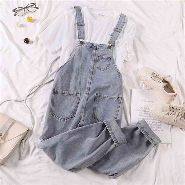 denim overalls female loose-fitting haren trousers slimming trousers jeans jumpsuit womens jumpsuits casual overalls, Blue
denim overalls female loose-fitting haren trousers slimming trousers jeans jumpsuit womens jumpsuits casual overalls, Blue