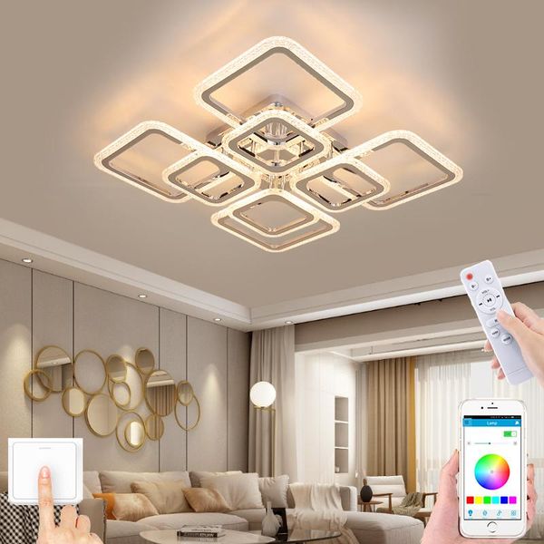 pendant lamps modern living room bedroom led chandelier app remote dimming ceiling lamp home lighting
pendant lamps modern living room bedroom led chandelier app remote dimming ceiling lamp home lighting