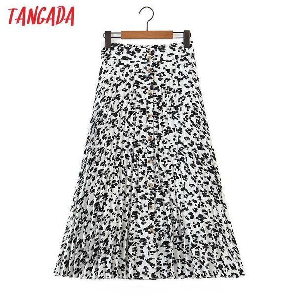 tangada women leopard pleated midi skirt vintage strethy waist office ladies elegant chic mid calf skirts 8h64 210609, Black
tangada women leopard pleated midi skirt vintage strethy waist office ladies elegant chic mid calf skirts 8h64 210609, Black