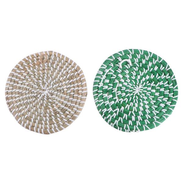 mats & pads 2pcs grass woven decorative hanging european-style ornament pan decor (20cm)
mats & pads 2pcs grass woven decorative hanging european-style ornament pan decor (20cm)