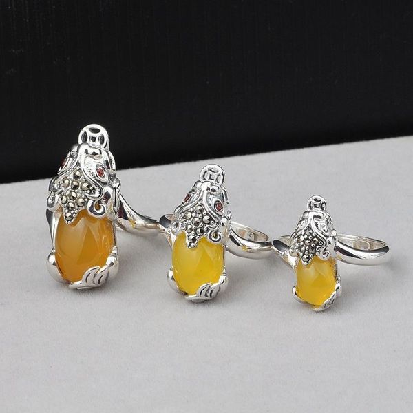 cluster rings silver bracelet national wind restoring ancient ways female z pulp lucky the mythical wild animal and opening ring, Golden;silver
cluster rings silver bracelet national wind restoring ancient ways female z pulp lucky the mythical wild animal and opening ring, Golden;silver