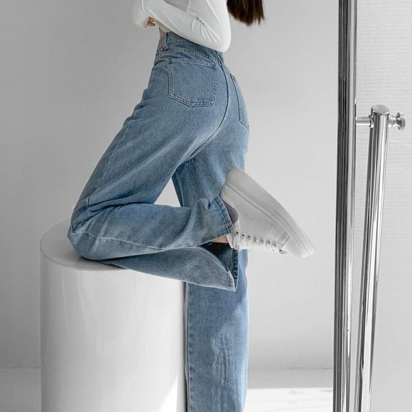women's jeans tvvovvin designed split ends washed mopping trousers retro high-waisted irregular light-colored denim wide-leg pants wome, Blue
women's jeans tvvovvin designed split ends washed mopping trousers retro high-waisted irregular light-colored denim wide-leg pants wome, Blue