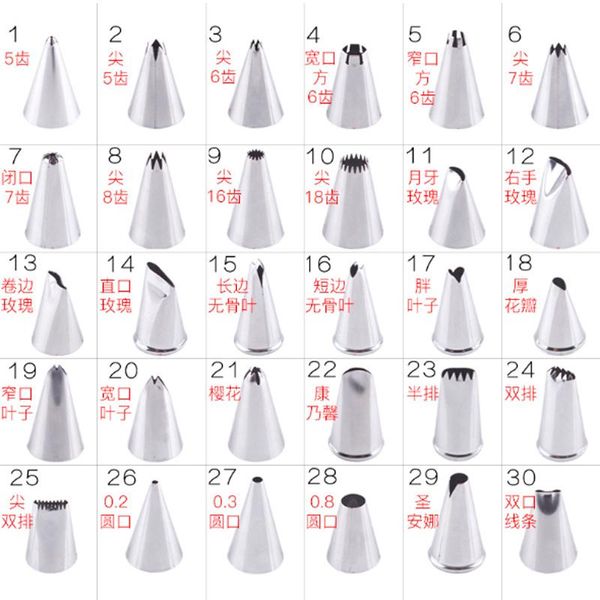 baking & pastry tools 304 stainless steel nozzles converter confectionery nozzle cream decorating tip 83 kinds to choose
baking & pastry tools 304 stainless steel nozzles converter confectionery nozzle cream decorating tip 83 kinds to choose