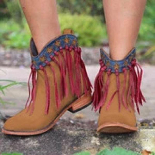 boots ankle women autumn winter fringe punk vintage low heels platform ladies shoes big size western booties, Black
boots ankle women autumn winter fringe punk vintage low heels platform ladies shoes big size western booties, Black