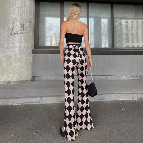 women's pants & capris retro 90s patchwork plaid flare panelled vintage aesthetic side slits trousers women high waist, Black;white
women's pants & capris retro 90s patchwork plaid flare panelled vintage aesthetic side slits trousers women high waist, Black;white