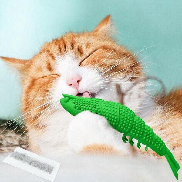 cat toys pet toy shrimp shaped toothbrush with catnip dog chew silicone molar stick dental grooming washing tooth brush
cat toys pet toy shrimp shaped toothbrush with catnip dog chew silicone molar stick dental grooming washing tooth brush