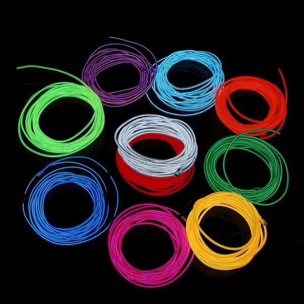 strips 1m/3m/5m 3v flexible neon light glow el wire rope tape cable strip led lights shoes clothing car waterproof
strips 1m/3m/5m 3v flexible neon light glow el wire rope tape cable strip led lights shoes clothing car waterproof