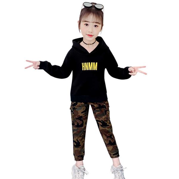 kids clothes girls sweatshirt + pants clothing for camouflage print outfits casual style childrens 210528, White
kids clothes girls sweatshirt + pants clothing for camouflage print outfits casual style childrens 210528, White