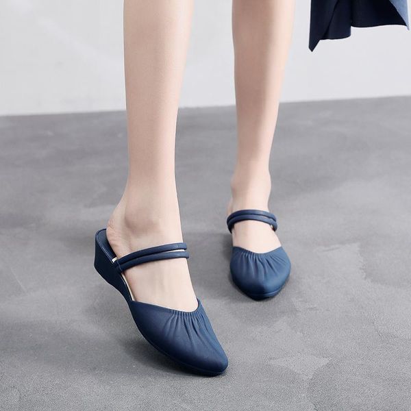 sandals summer women's shoes fashion baotou slope heel slippers dual purpose outdoor classic casual 36-40, Black
sandals summer women's shoes fashion baotou slope heel slippers dual purpose outdoor classic casual 36-40, Black