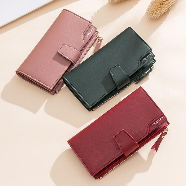 wallets women wallet long zipper clutch hand bag 2021 korean version mobile phone bags card holder coin purse thin female, Red;black
wallets women wallet long zipper clutch hand bag 2021 korean version mobile phone bags card holder coin purse thin female, Red;black