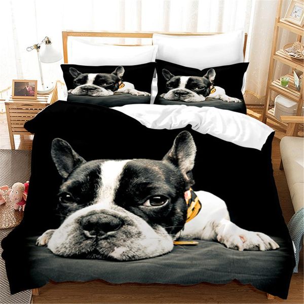 bedding sets black pet 140x210 single double 3d printing duvet cover cute dog pillowcase (no sheets)
bedding sets black pet 140x210 single double 3d printing duvet cover cute dog pillowcase (no sheets)