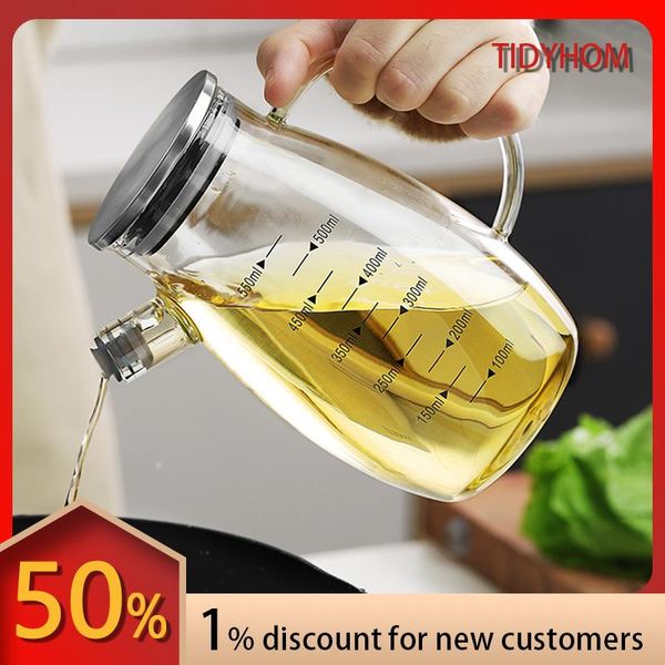 storage bottles & jars 350/500/550/700/850ml kitchen thickened transparent glass leak-proof oil pot with cap and ser sauce container
storage bottles & jars 350/500/550/700/850ml kitchen thickened transparent glass leak-proof oil pot with cap and ser sauce container