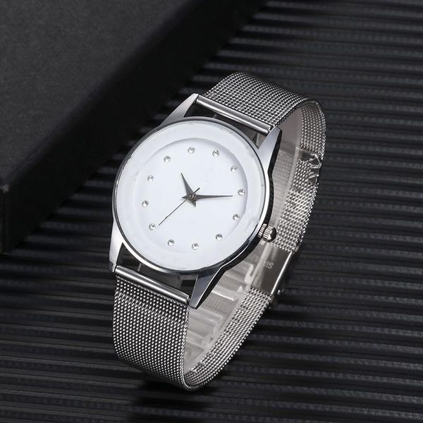 wristwatches couple watches luxury diamond women's watch lady lover silver band quartz for men analog unique, Slivery;brown
wristwatches couple watches luxury diamond women's watch lady lover silver band quartz for men analog unique, Slivery;brown