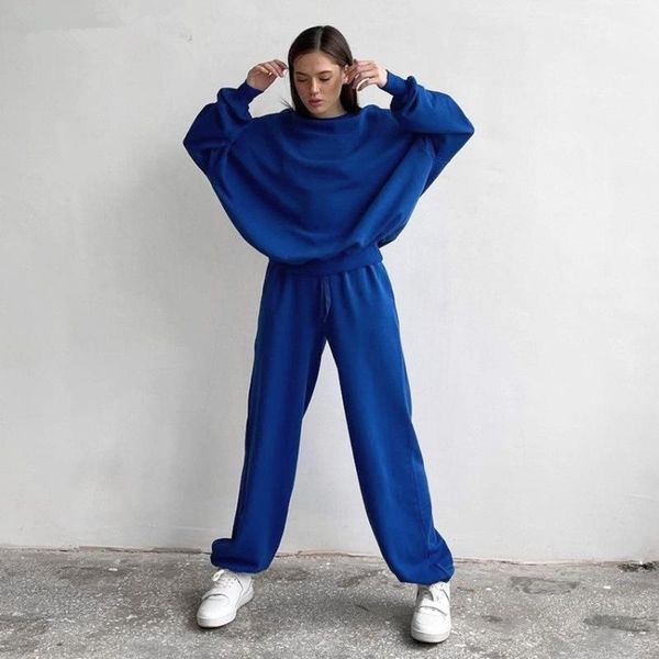 women's two piece pants batwing sleeve women pullover and sweatpants drawstring pansuit female winter tracksuit blue sport outfits, White
women's two piece pants batwing sleeve women pullover and sweatpants drawstring pansuit female winter tracksuit blue sport outfits, White