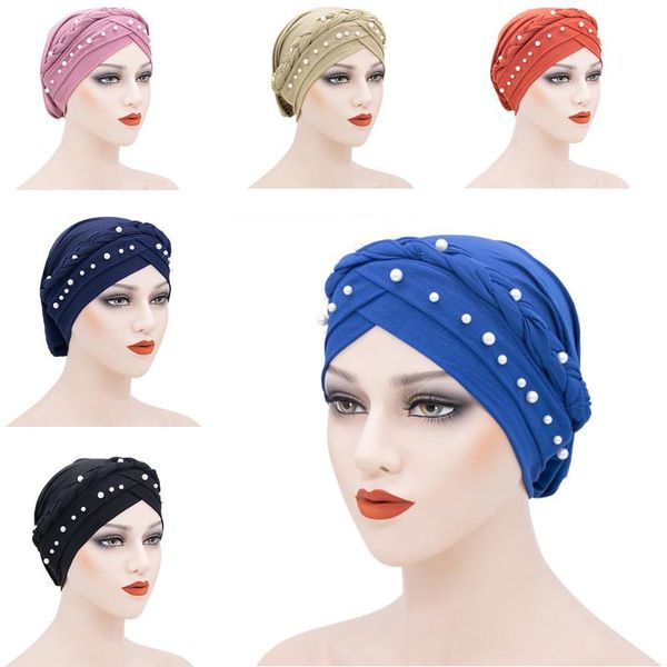pearl crystal tam-o'-shanter muslim ethnic style solid color twist woven hat knot turbans wholesale stain bonnet beanie/skull caps, Blue;gray
pearl crystal tam-o'-shanter muslim ethnic style solid color twist woven hat knot turbans wholesale stain bonnet beanie/skull caps, Blue;gray