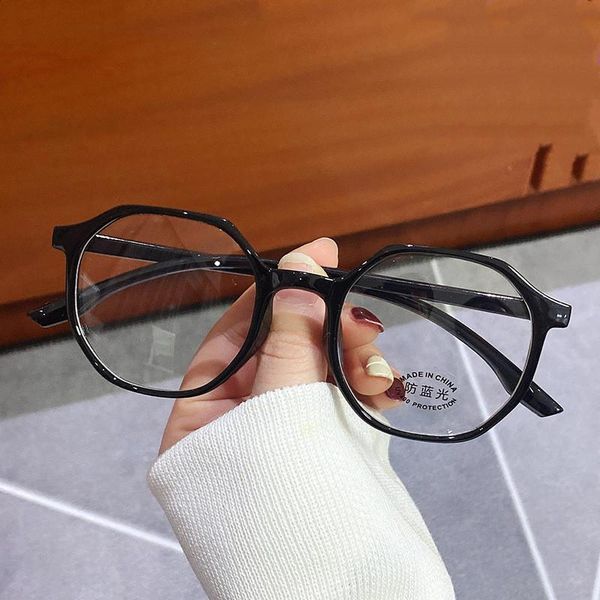 fashion sunglasses frames retro transparent computer glasses frame woman eyeglasses anti-blue light polygonal man spectacle, Black
fashion sunglasses frames retro transparent computer glasses frame woman eyeglasses anti-blue light polygonal man spectacle, Black