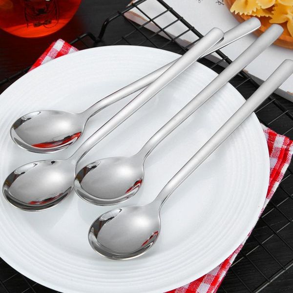 12pcs/set round shape coffee spoon stainless steel mini teaspoons sugar dessert ice cream soup 13cm(silver) spoons
12pcs/set round shape coffee spoon stainless steel mini teaspoons sugar dessert ice cream soup 13cm(silver) spoons