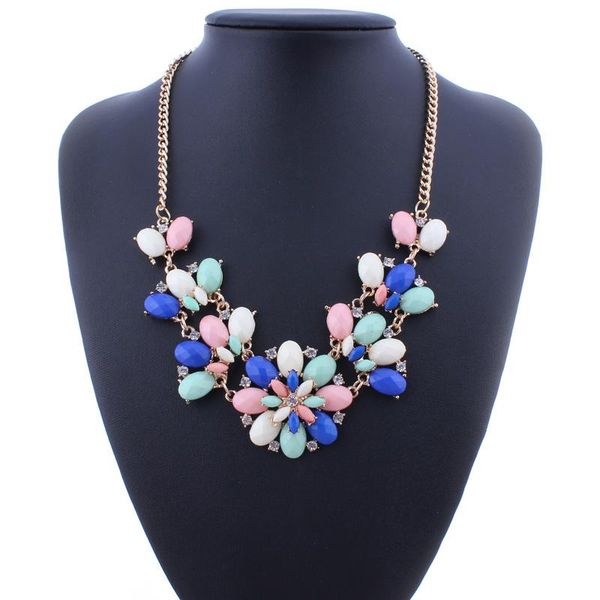 ltumbe statement jewelry bijoux maxi acrylic crystal necklaces for women fashion flower water drop choker necklace femme colares chokers, Golden;silver
ltumbe statement jewelry bijoux maxi acrylic crystal necklaces for women fashion flower water drop choker necklace femme colares chokers, Golden;silver