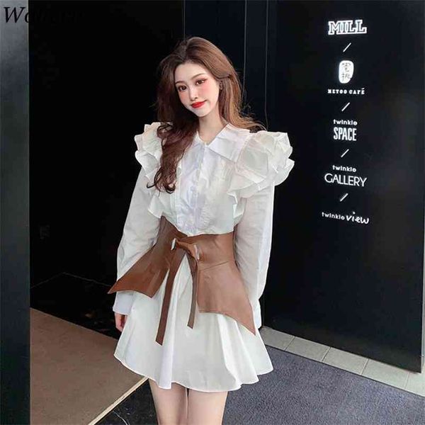elagant women mini shirt dress lantern long sleeve lady short turndown collar party female es vestidos 210519, Black;gray
elagant women mini shirt dress lantern long sleeve lady short turndown collar party female es vestidos 210519, Black;gray