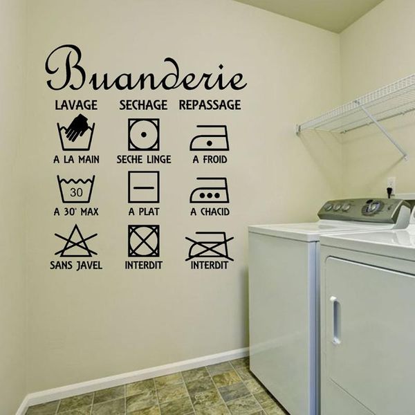 wall stickers french laundry room sign decal washhouse buanderie washing drying quote sticker home decor
wall stickers french laundry room sign decal washhouse buanderie washing drying quote sticker home decor