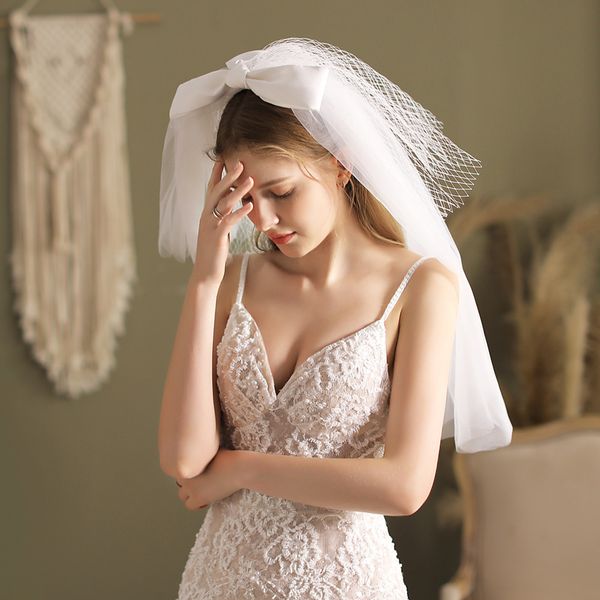 white fancy short wedding veil tulle with netting bow bridal veils accessories, Black
white fancy short wedding veil tulle with netting bow bridal veils accessories, Black