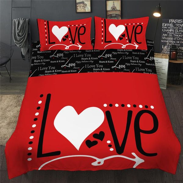 bedding sets love heart set 3d printed king size red duvet cover pillowcase single double twin full bed linen for children girl
bedding sets love heart set 3d printed king size red duvet cover pillowcase single double twin full bed linen for children girl