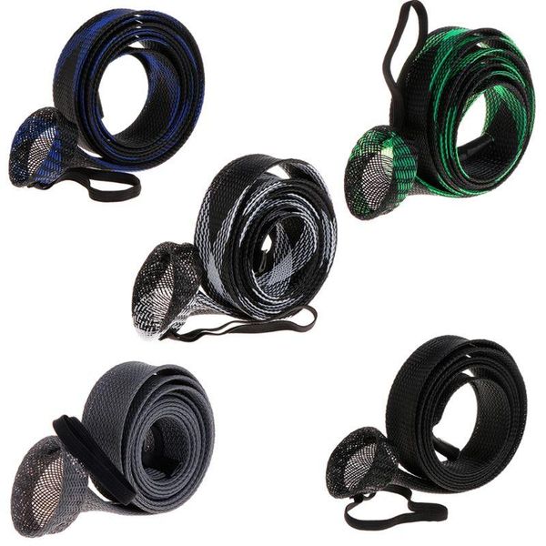 fishing rod cover pet mesh anti scratch protector pole portable storage protection sleeve tackle sock universal elastic stretch boat rods
fishing rod cover pet mesh anti scratch protector pole portable storage protection sleeve tackle sock universal elastic stretch boat rods