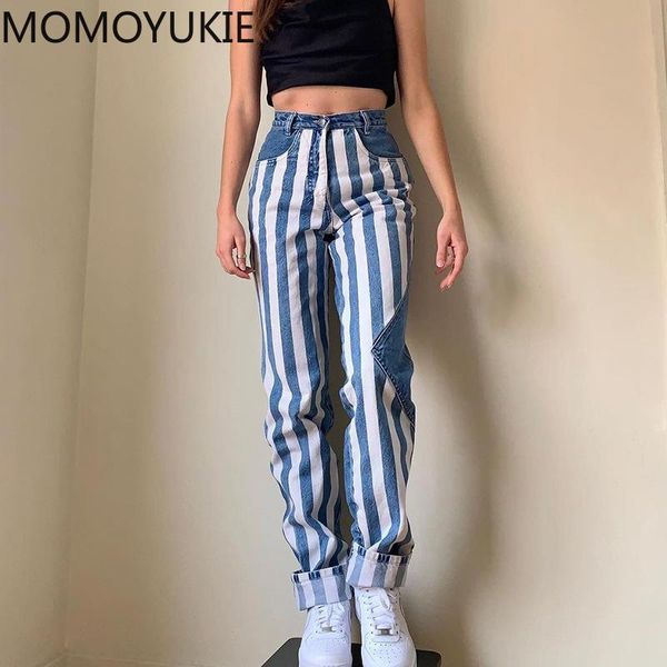 wide-legstraight striped blue women's jeans woman high waist street pants loose large pocket full length women
wide-legstraight striped blue women's jeans woman high waist street pants loose large pocket full length women