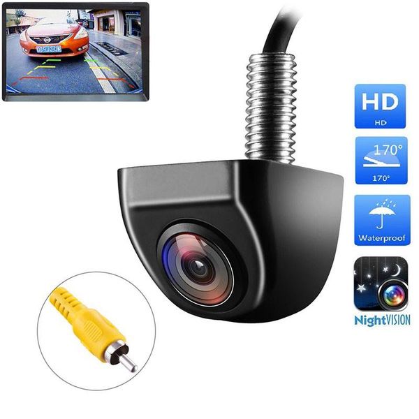 car rear view camera reverse universal hd color image video night vision 170 degree wide angle waterproof backup for cameras& parking sensor 
car rear view camera reverse universal hd color image video night vision 170 degree wide angle waterproof backup for cameras& parking sensor
