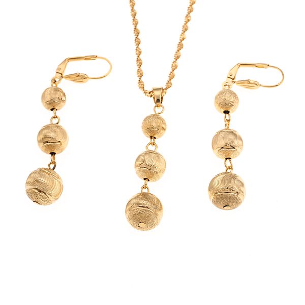 fashion gold balls round beads earrings pendant necklaces for women yonth girls beaded necklace wedding jewelry sets, Silver
fashion gold balls round beads earrings pendant necklaces for women yonth girls beaded necklace wedding jewelry sets, Silver