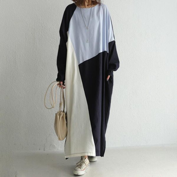 casual dresses korean chic ghost horse girl's simple versatile temperament shows thin high waist wrap dress ankle-length long sleeve ve, Black;gray
casual dresses korean chic ghost horse girl's simple versatile temperament shows thin high waist wrap dress ankle-length long sleeve ve, Black;gray