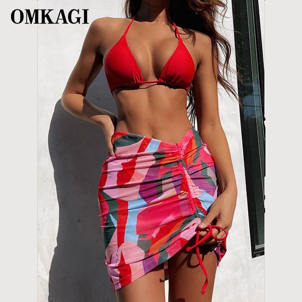 women's swimwear omkagi 3 piece swimsuit 2021 shoulder push up bandage bikinis set swimming bathing suit bikini beachwear, White;black
women's swimwear omkagi 3 piece swimsuit 2021 shoulder push up bandage bikinis set swimming bathing suit bikini beachwear, White;black