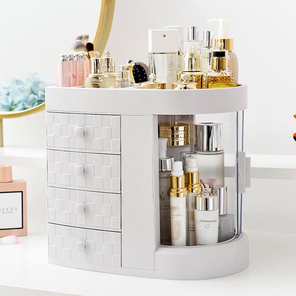 dressing table 4 drawer makeup rack storage box transparent rotating lipstick brush jewelry boxes & bins
dressing table 4 drawer makeup rack storage box transparent rotating lipstick brush jewelry boxes & bins