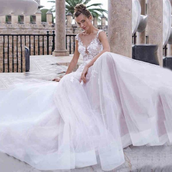 bohemian wedding dress 2021 v neck lace 3d floral appliques bridal gowns princess bride dresses vestido de noiva casamento, White
bohemian wedding dress 2021 v neck lace 3d floral appliques bridal gowns princess bride dresses vestido de noiva casamento, White